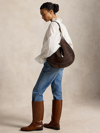 POLO RALPH LAUREN | Ledertasche - Schultertasche Medium
