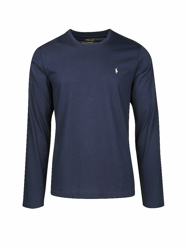POLO RALPH LAUREN Pyjama Langarmshirt Cruise Navy dunkelblau | S