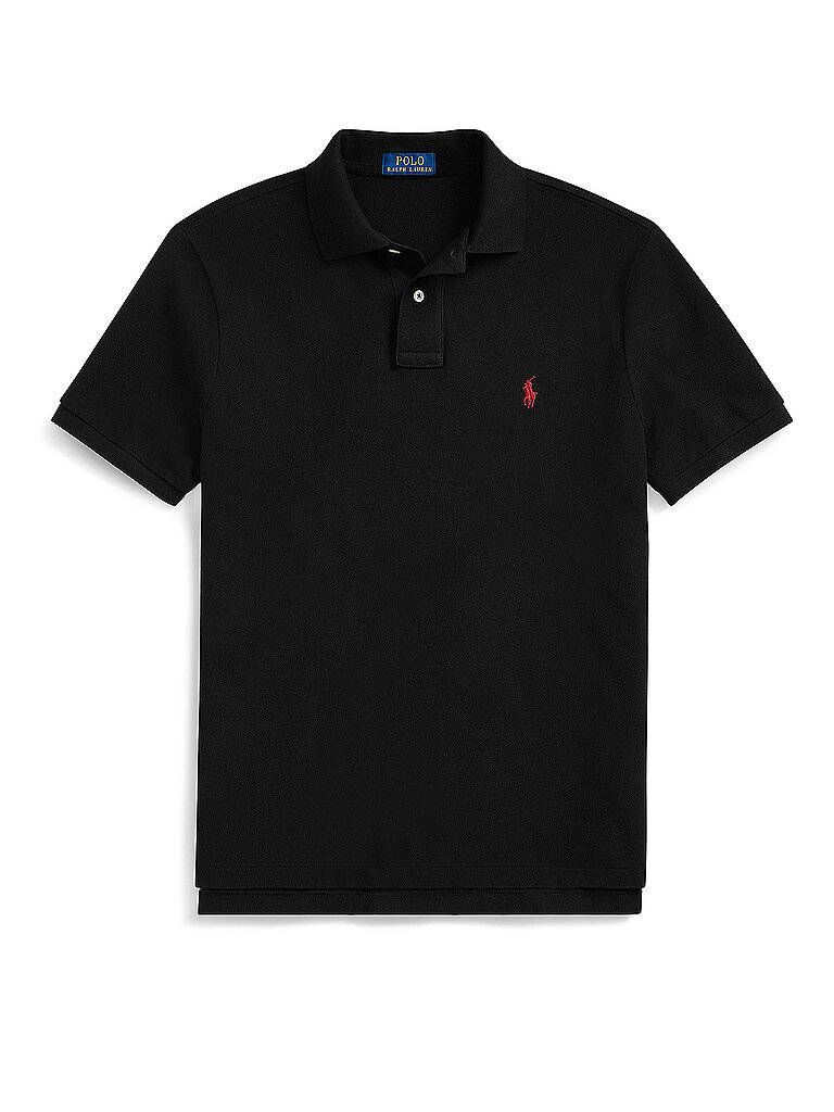 Polo Ralph Lauren Poloshirt Custom Slim Fit Black