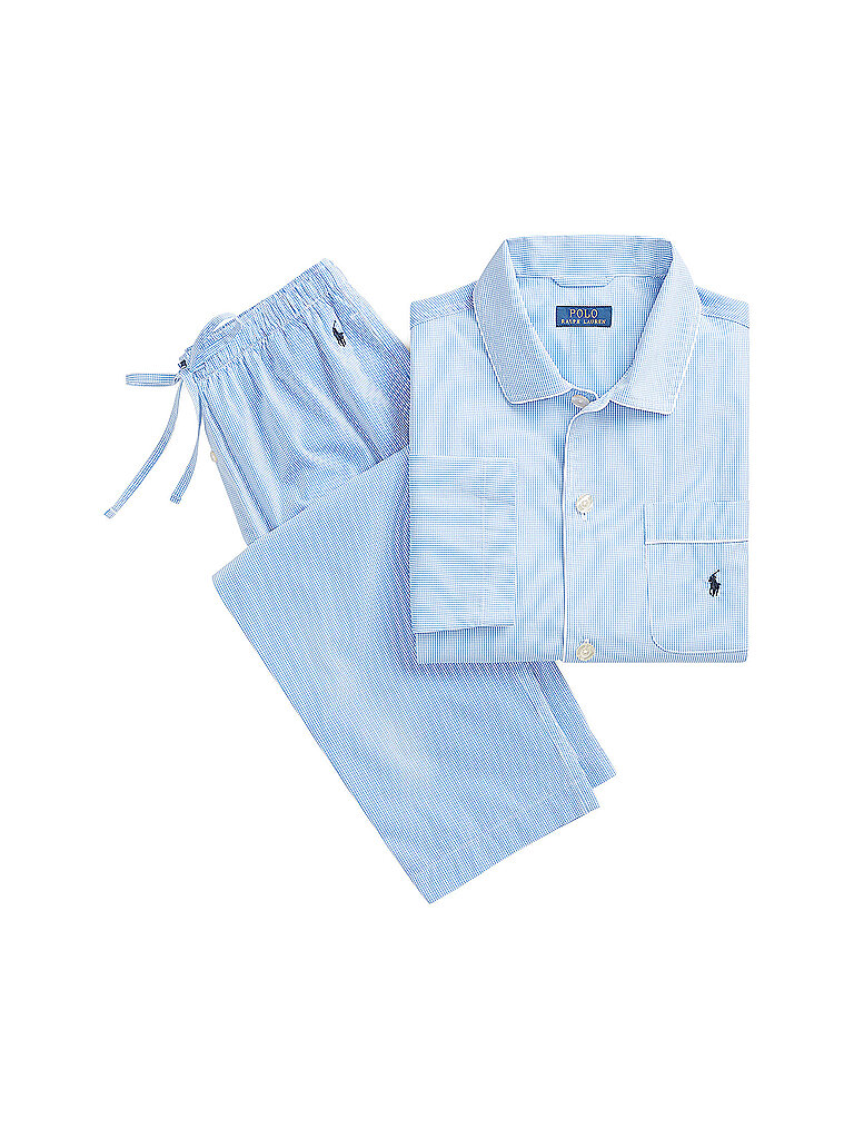 POLO RALPH LAUREN Pyjama blau | L