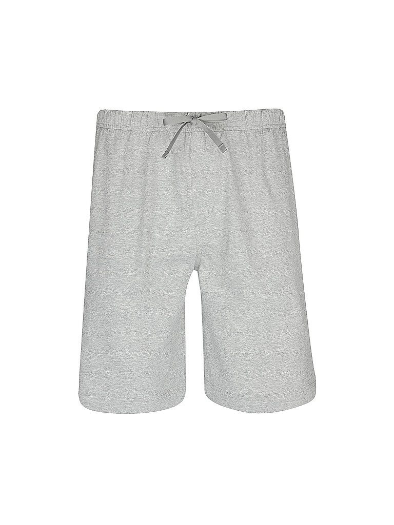 Shorts aus Jersey mit Logo-Stickerei