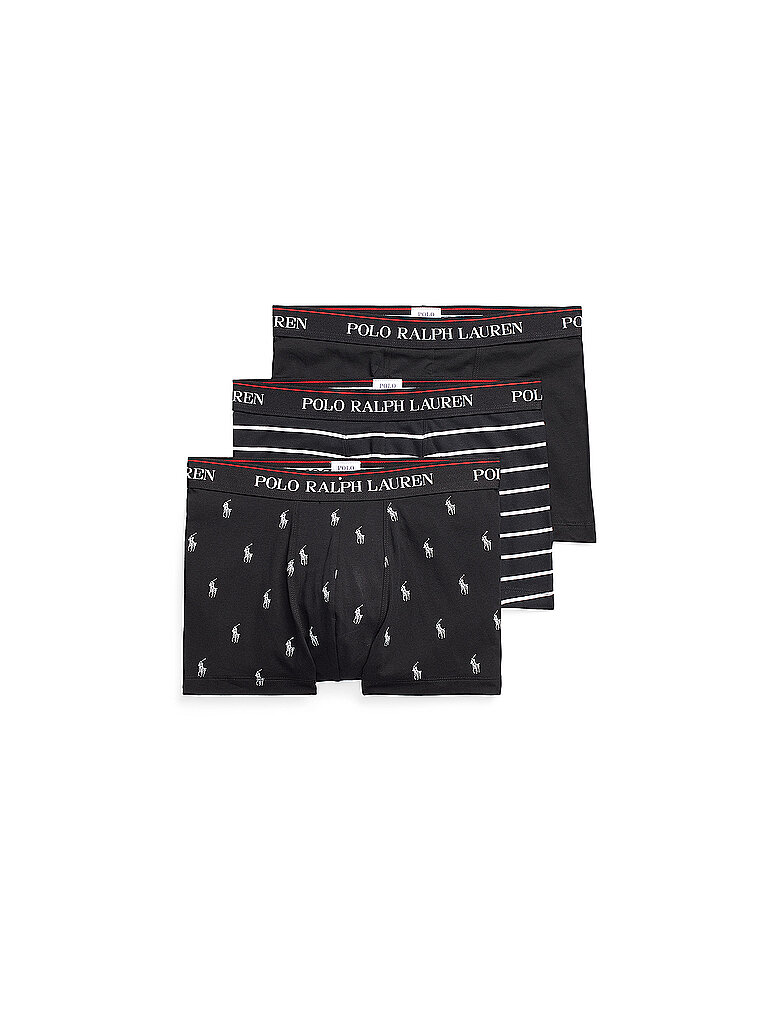 POLO RALPH LAUREN Pants 3-er Pkg schwarz  schwarz | L