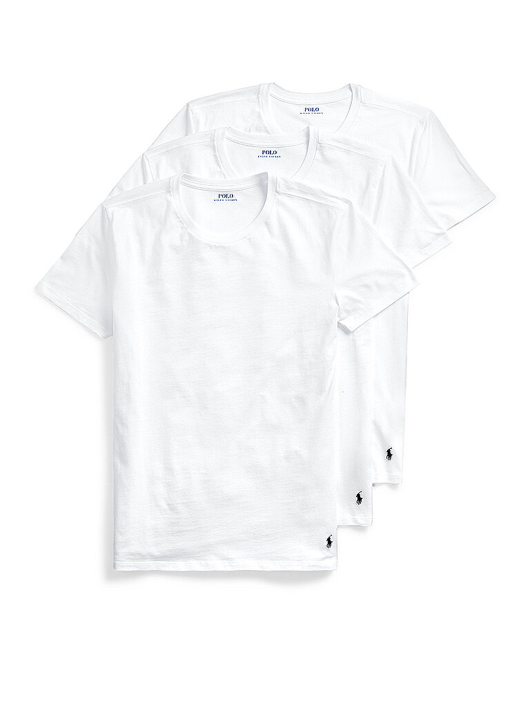 T-Shirt mit Rundhalsausschnitt im 3er-Pack