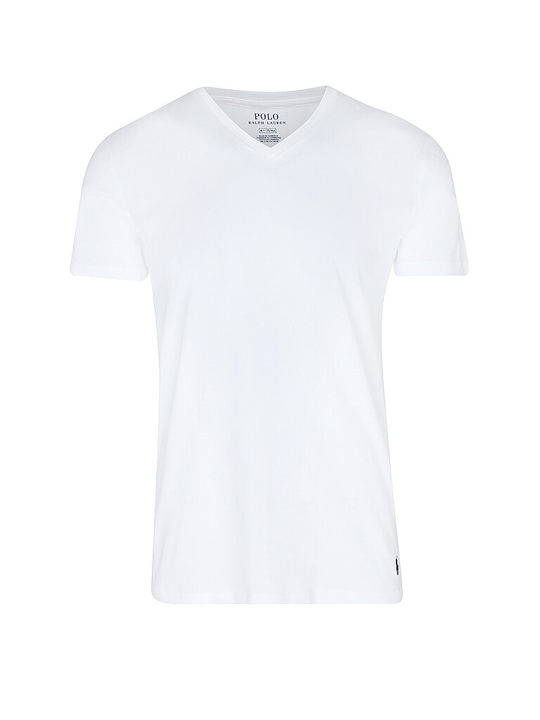 POLO RALPH LAUREN T-Shirt 3er Pkg. white weiss | XXL