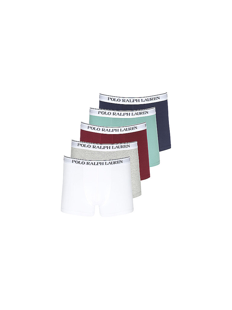 POLO RALPH LAUREN Pants 5-er Pkg htr navy weiss | L