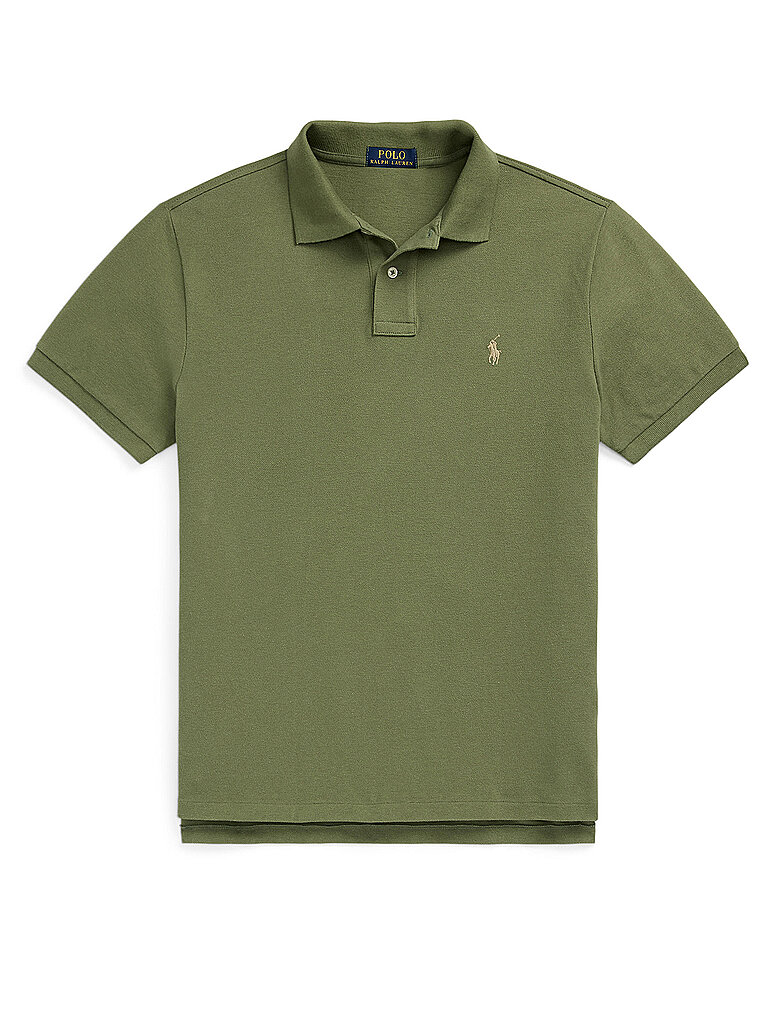 Polo Ralph Lauren Poloshirt Custom Slim Fit Olive