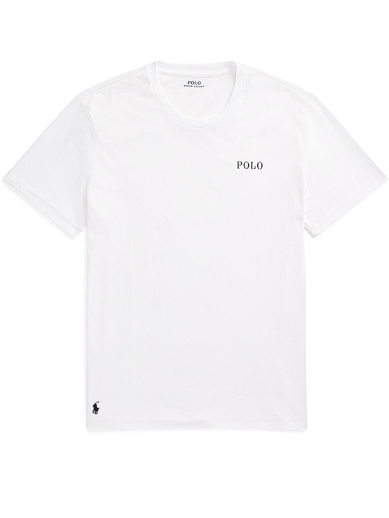 POLO RALPH LAUREN Schlafshirt Baumwolle Logo-Stickerei für Herren weiß XL