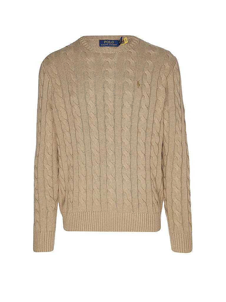 Polo Ralph Lauren Cable Knit Sweater Camel