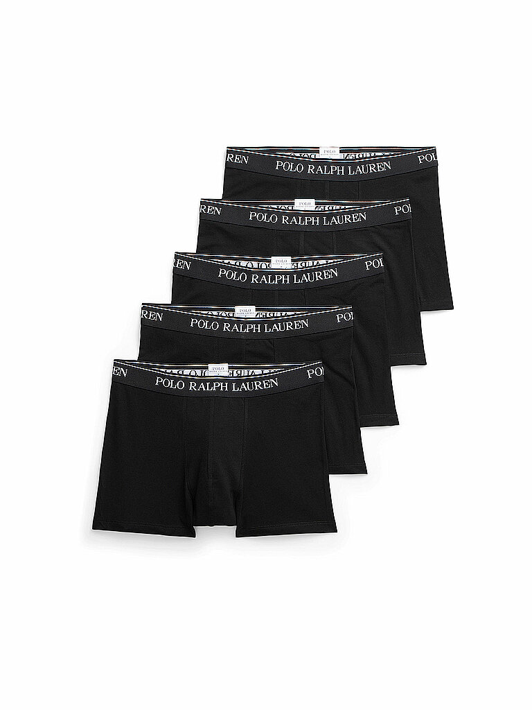 POLO RALPH LAUREN Pants 5-er Pkg black schwarz | M