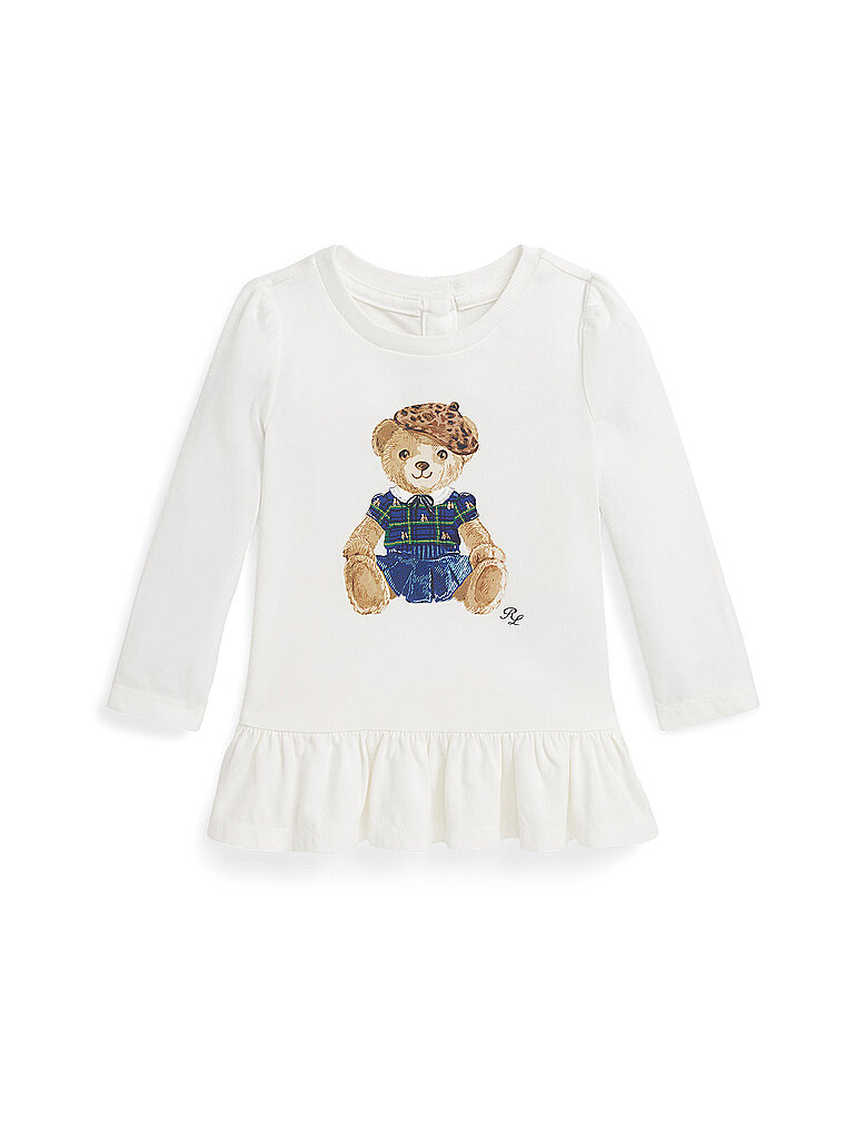 Polo Ralph Lauren Baby Langarmshirt Weiss | 80-image