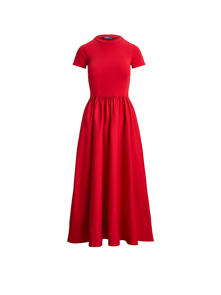 POLO RALPH LAUREN Midikleid  rot | L