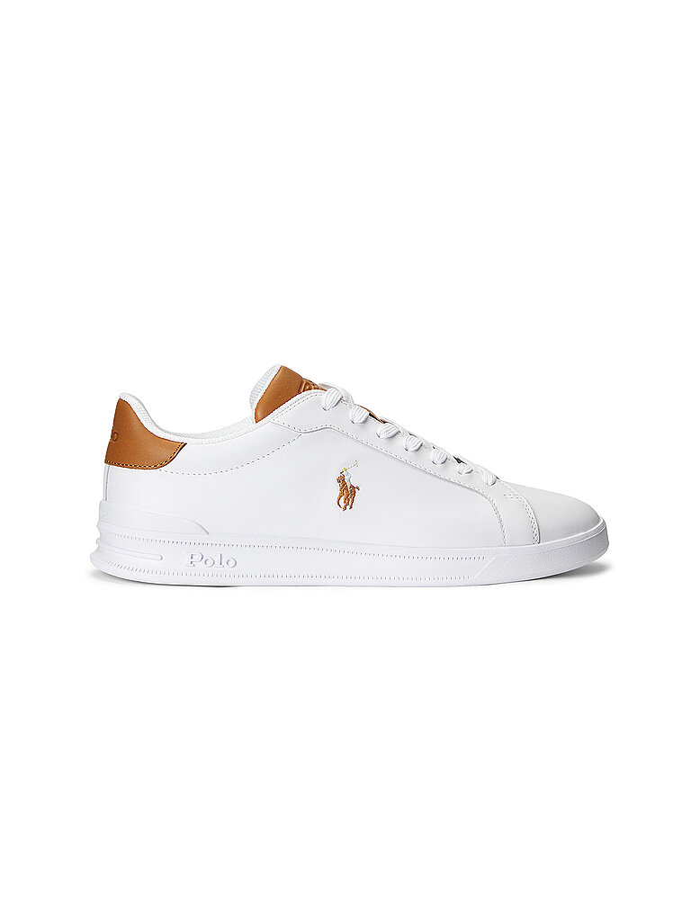 Polo Ralph Lauren Herren Heritage Court Sneaker, Weiß, weiß, 44 EU