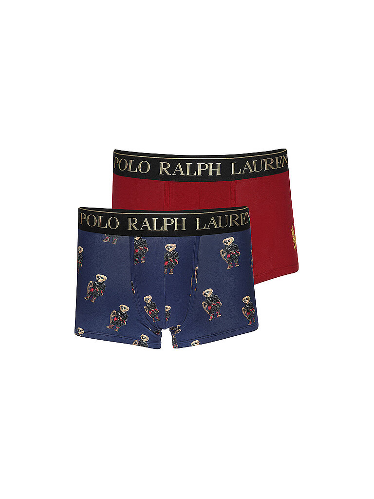 Trunks mit elastischem Logo-Bund im 2er-Pack