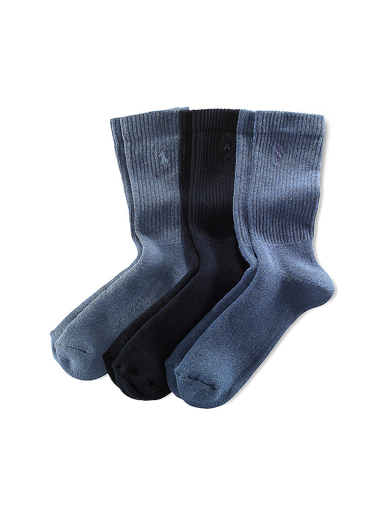 POLO RALPH LAUREN Socken 3er Pkg denim asorted dunkelblau