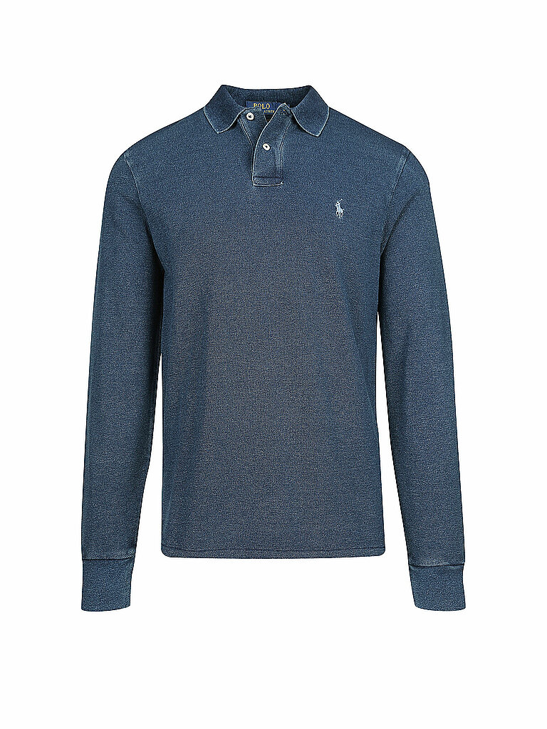POLO RALPH LAUREN Poloshirt Custom-Fit blau | XXL