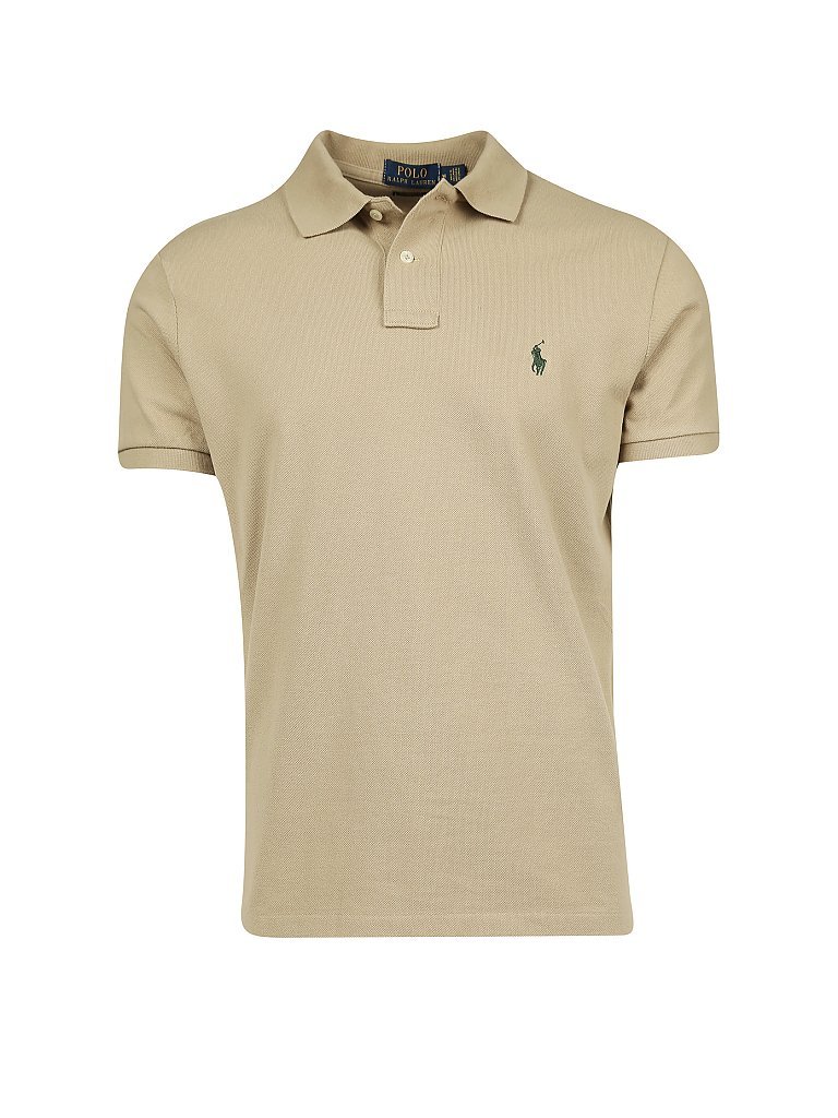 POLO RALPH LAUREN Poloshirt Custom-Slim-Fit beige | S