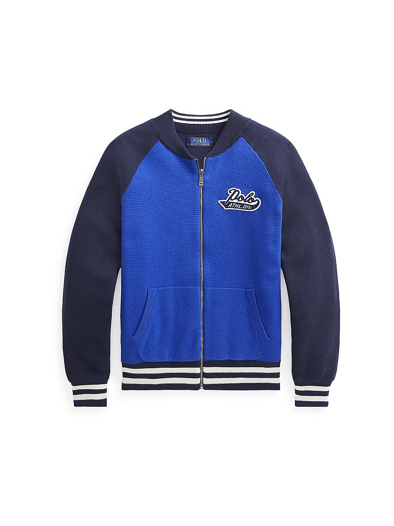 POLO RALPH LAUREN Jungen Wende Sweatweste blau | 140