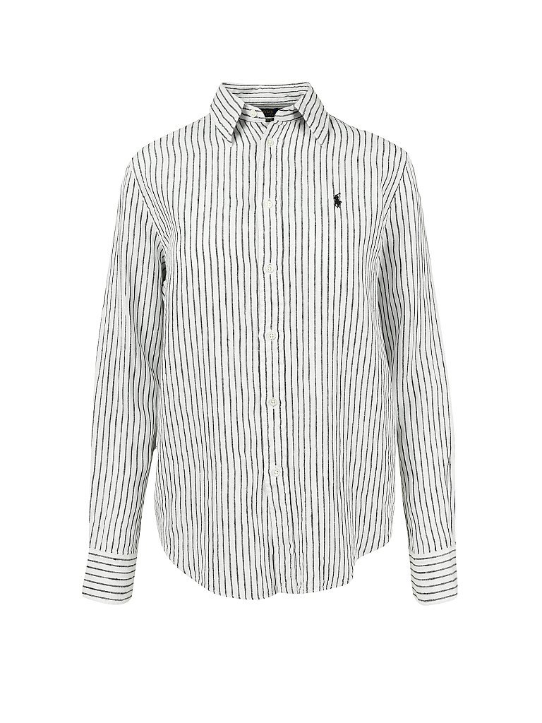 POLO RALPH LAUREN Leinenbluse weiß | L