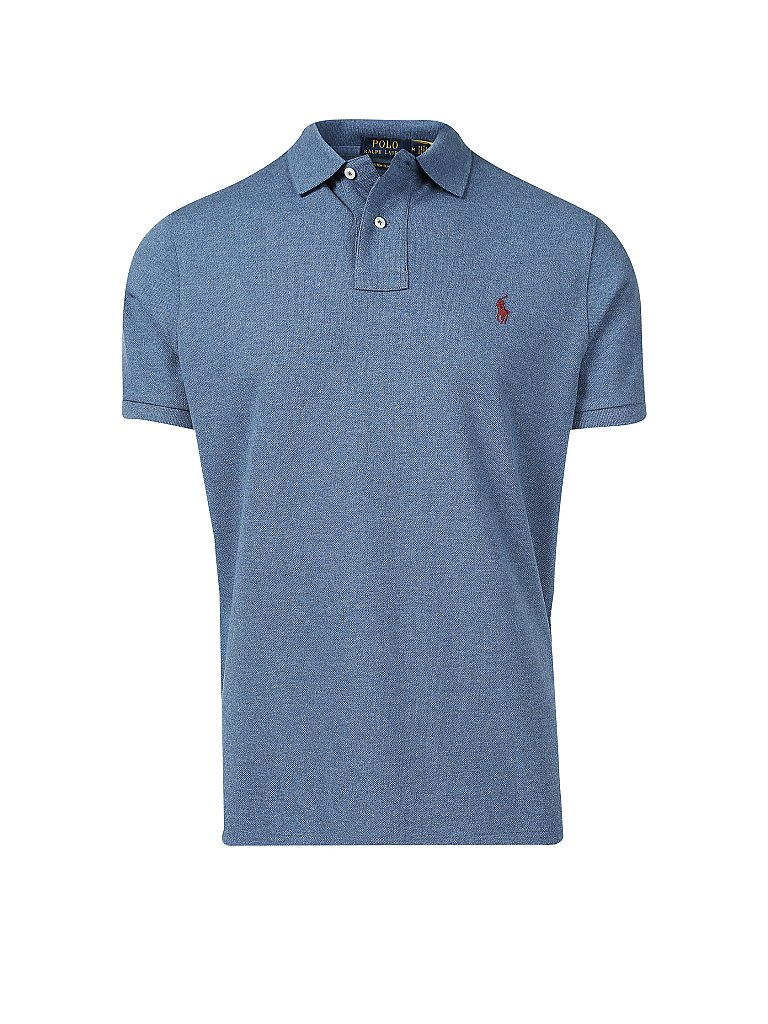 POLO RALPH LAUREN Poloshirt Custom-Slim-Fit lila | S