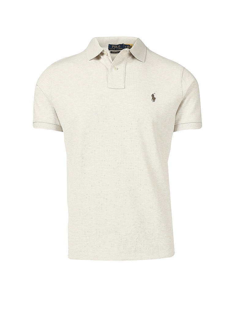 POLO RALPH LAUREN Poloshirt Custom-Slim-Fit grau | M