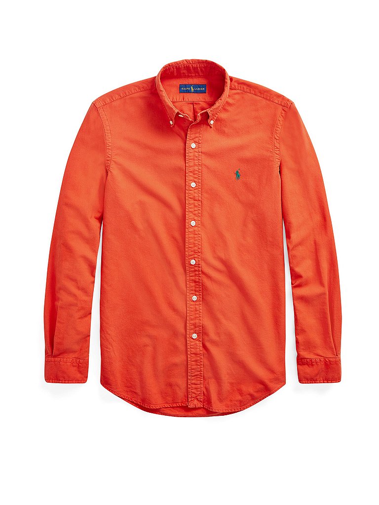 POLO RALPH LAUREN Hemd Slim Fit orange | M