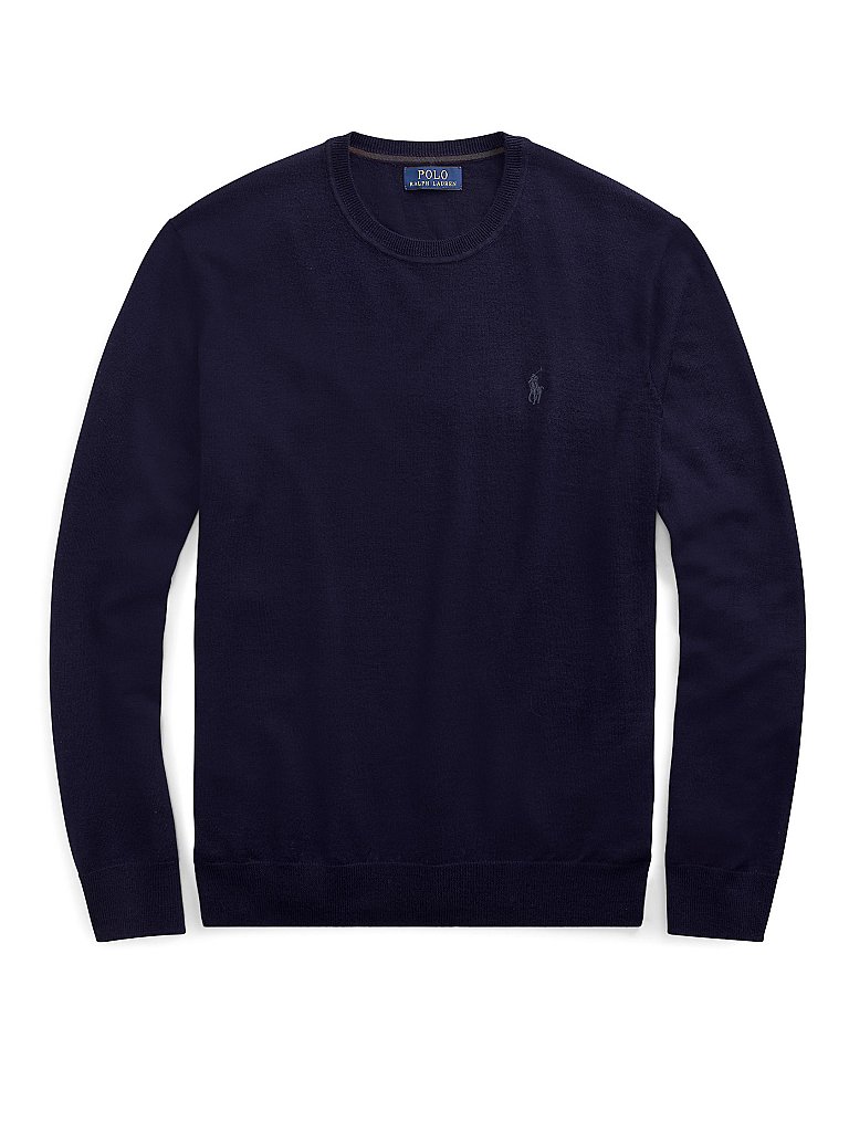 POLO RALPH LAUREN Pullover Slim Fit  blau | S