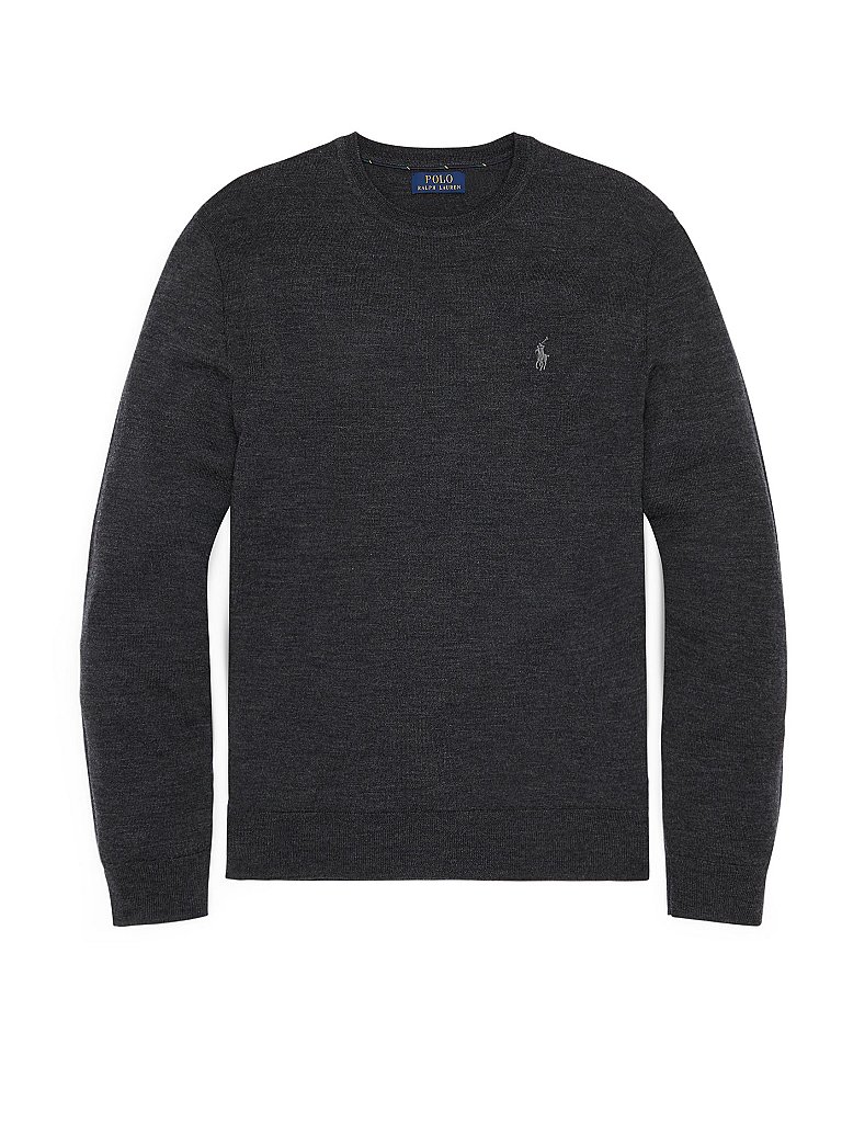 POLO RALPH LAUREN Pullover Slim Fit  grau | S