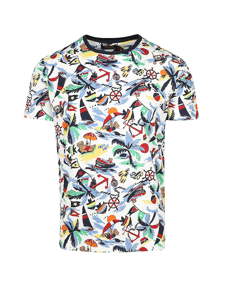 POLO RALPH LAUREN T-Shirt Custom Slim Fit bunt | S
