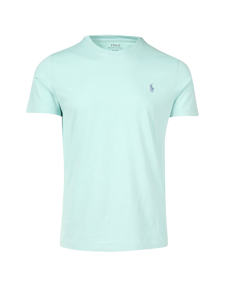 POLO RALPH LAUREN T Shirt Custom Slim Fit grün | S