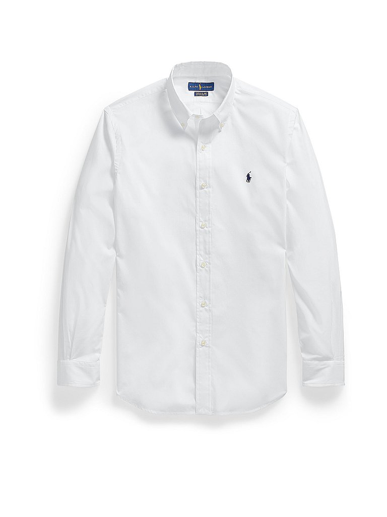 POLO RALPH LAUREN Hemd Custom Fit weiß | M
