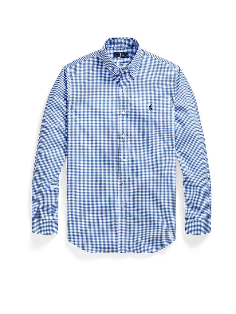 POLO RALPH LAUREN Hemd Custom Fit blau | XL