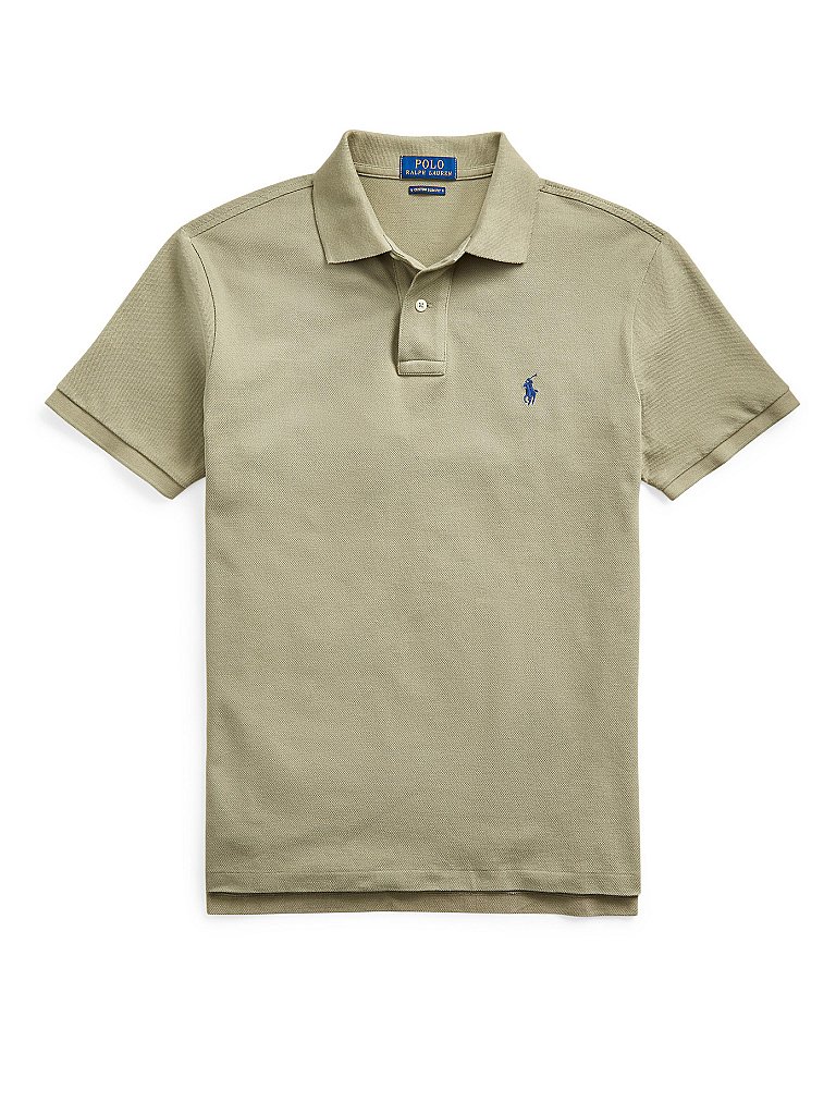 POLO RALPH LAUREN Poloshirt Slim Fit Basic Mesh grün | M