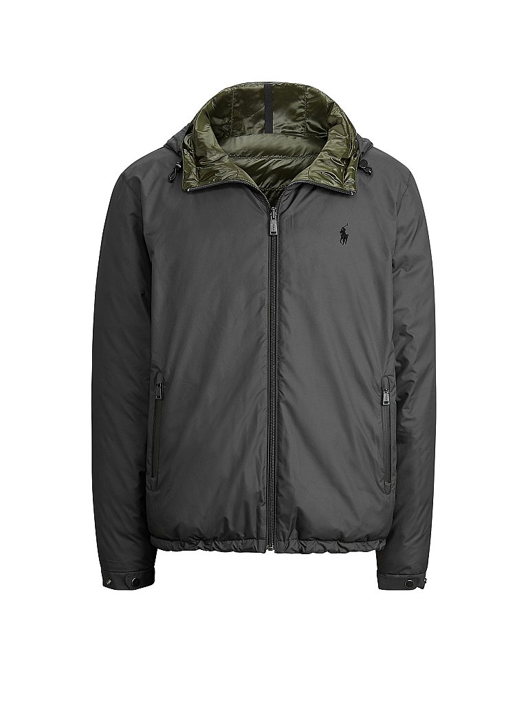 POLO RALPH LAUREN Wendejacke schwarz | L