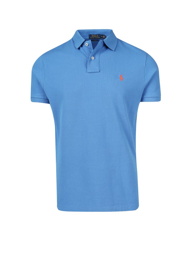 POLO RALPH LAUREN Poloshirt Custom Slim Fit blau | XXL