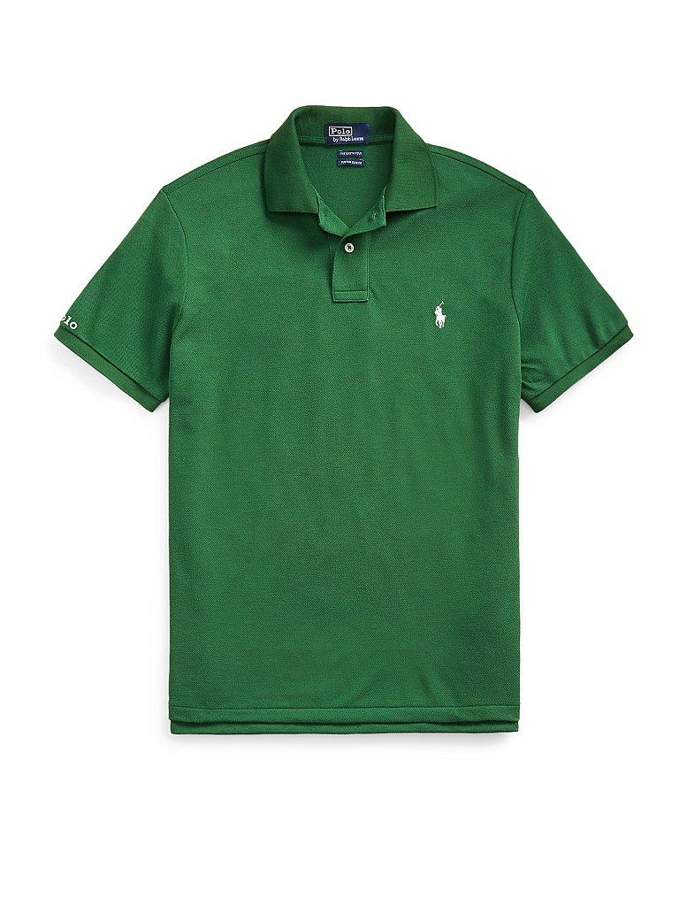 POLO RALPH LAUREN Poloshirt Regular Slim Fit The Earth Polo grün | S