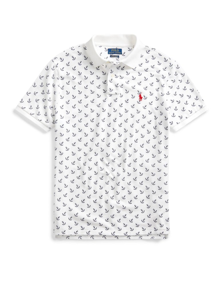 POLO RALPH LAUREN Poloshirt Custom Slim Fit weiß | XL
