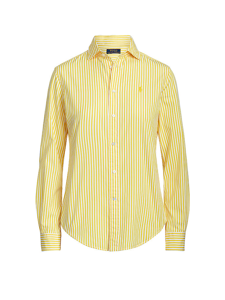 POLO RALPH LAUREN Bluse Straight Fit gelb | 32