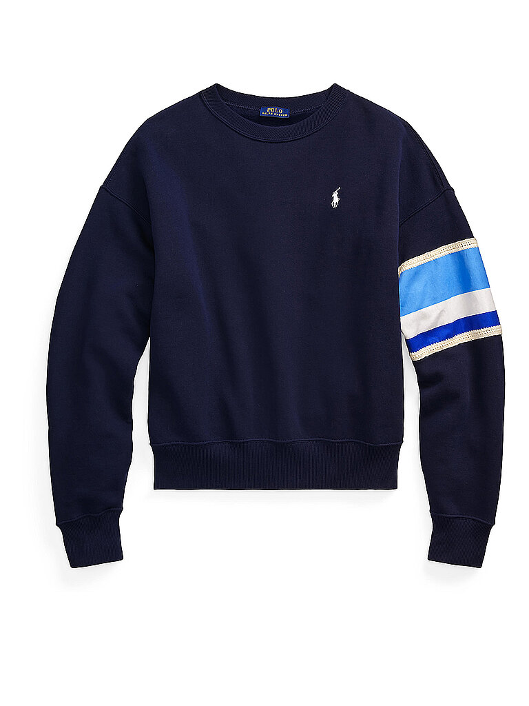 POLO RALPH LAUREN Sweater Relaxed Fit  blau | XS