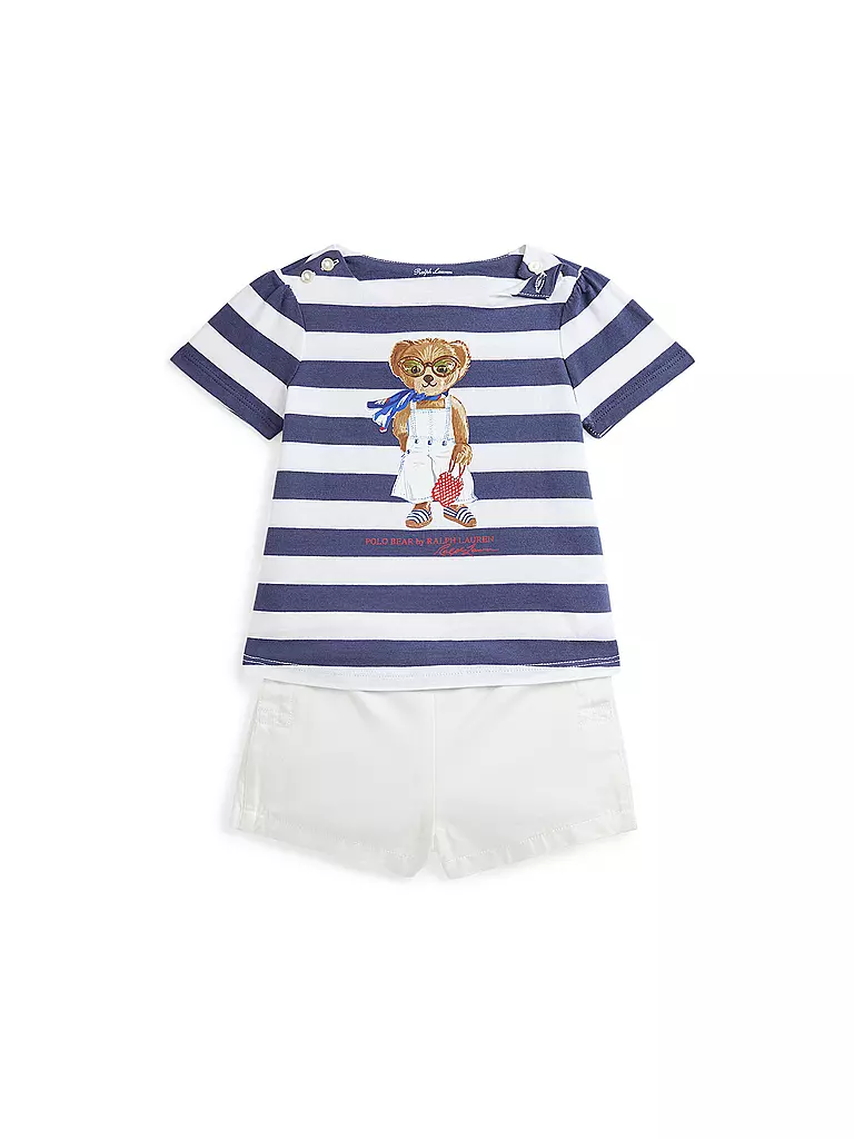 POLO RALPH LAUREN | Baby Set 2-teilig T-Shirt und Shorts | dunkelblau