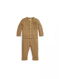 POLO RALPH LAUREN | Baby Set 2-tlg Cardigan und Hose | camel