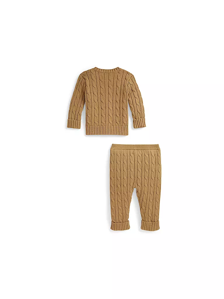 POLO RALPH LAUREN | Baby Set 2-tlg Cardigan und Hose | hellblau