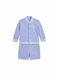 POLO RALPH LAUREN | Baby Set 3-teilig T-Shirt, Jacke und Shorts | blau