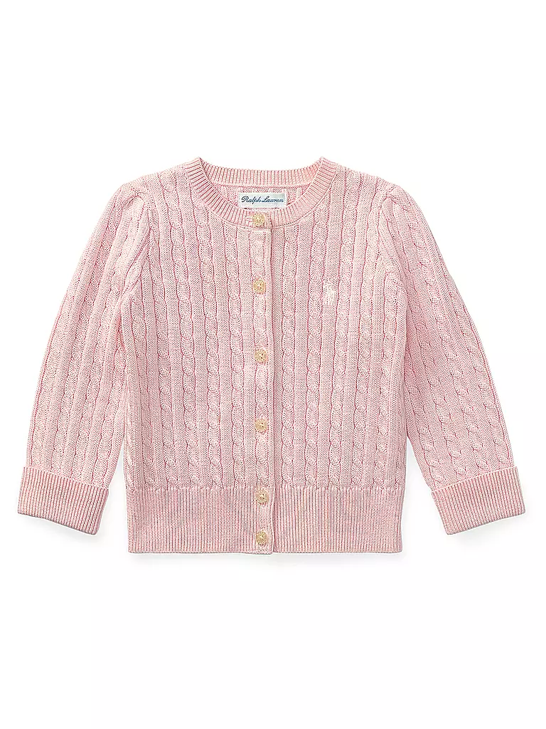 POLO RALPH LAUREN | Baby Strickjacke | rosa