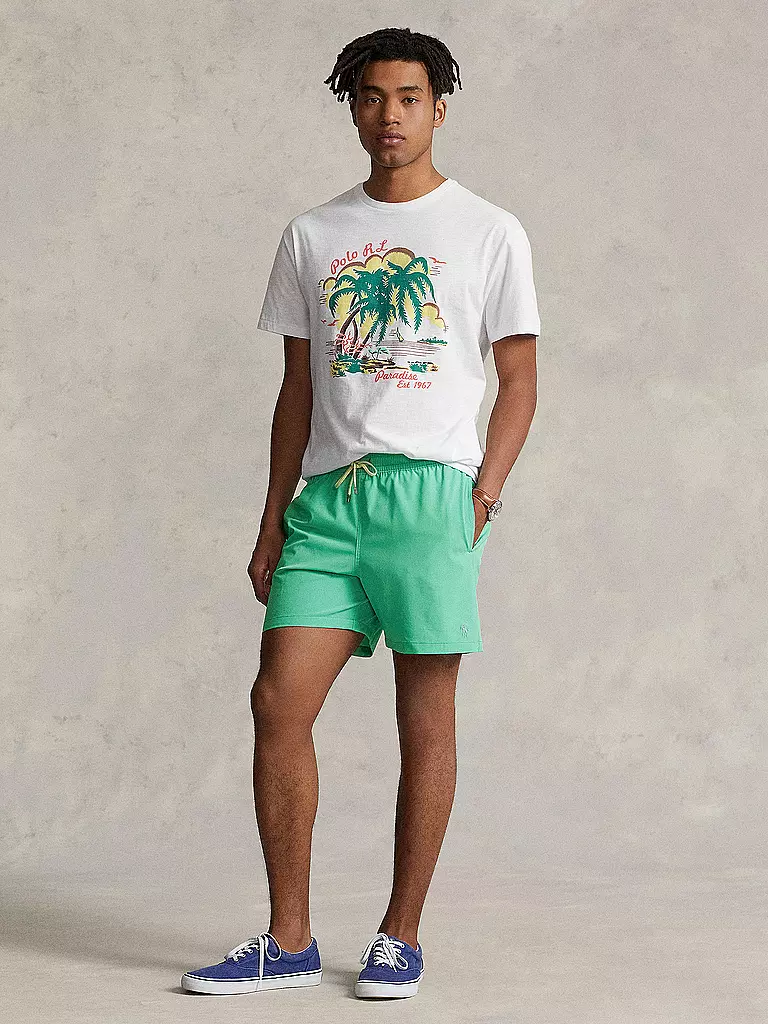 POLO RALPH LAUREN | Badeshorts | grün