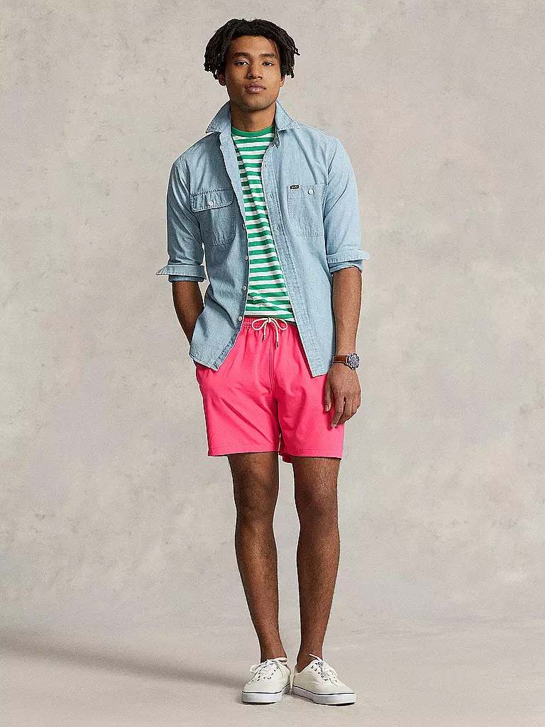 POLO RALPH LAUREN | Badeshorts | pink