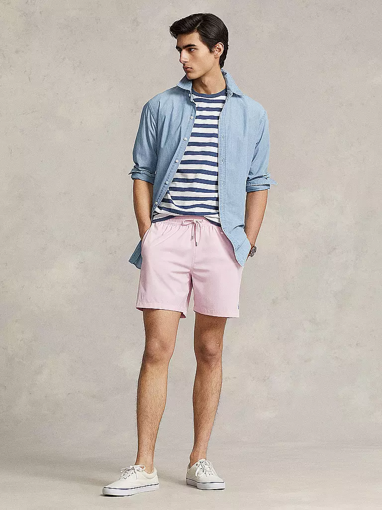 POLO RALPH LAUREN | Badeshorts | rosa