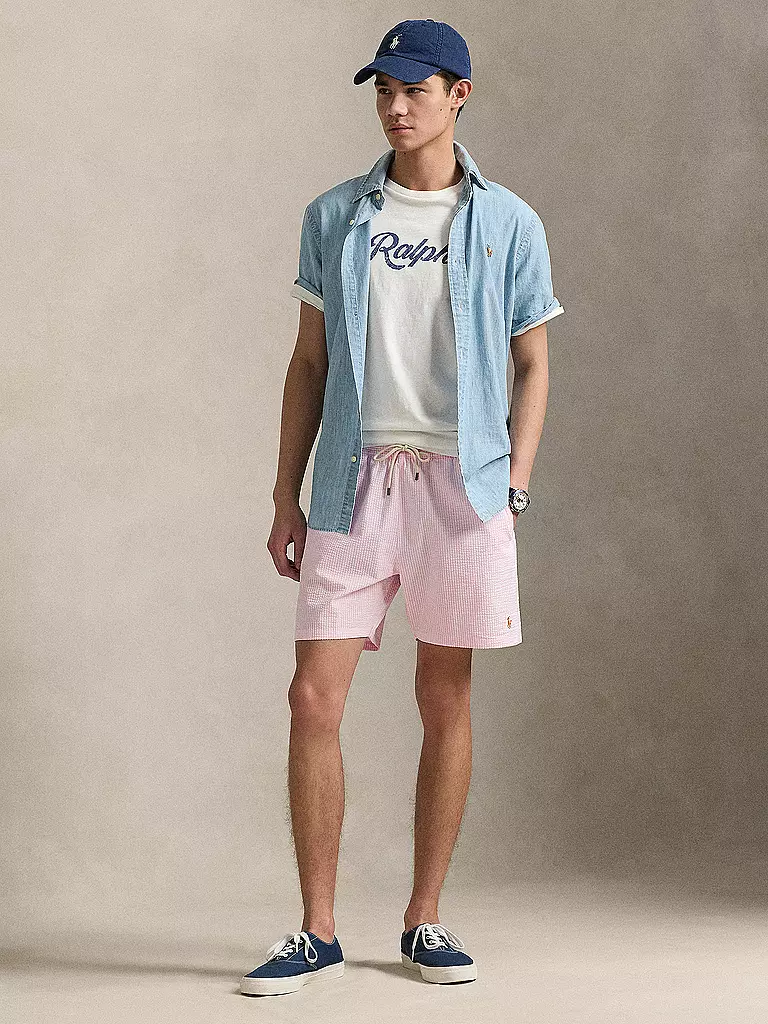 POLO RALPH LAUREN | Badeshorts | rosa