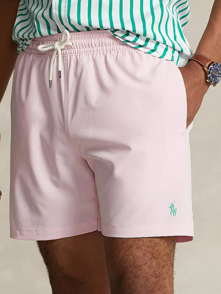 POLO RALPH LAUREN | Badeshorts | rosa