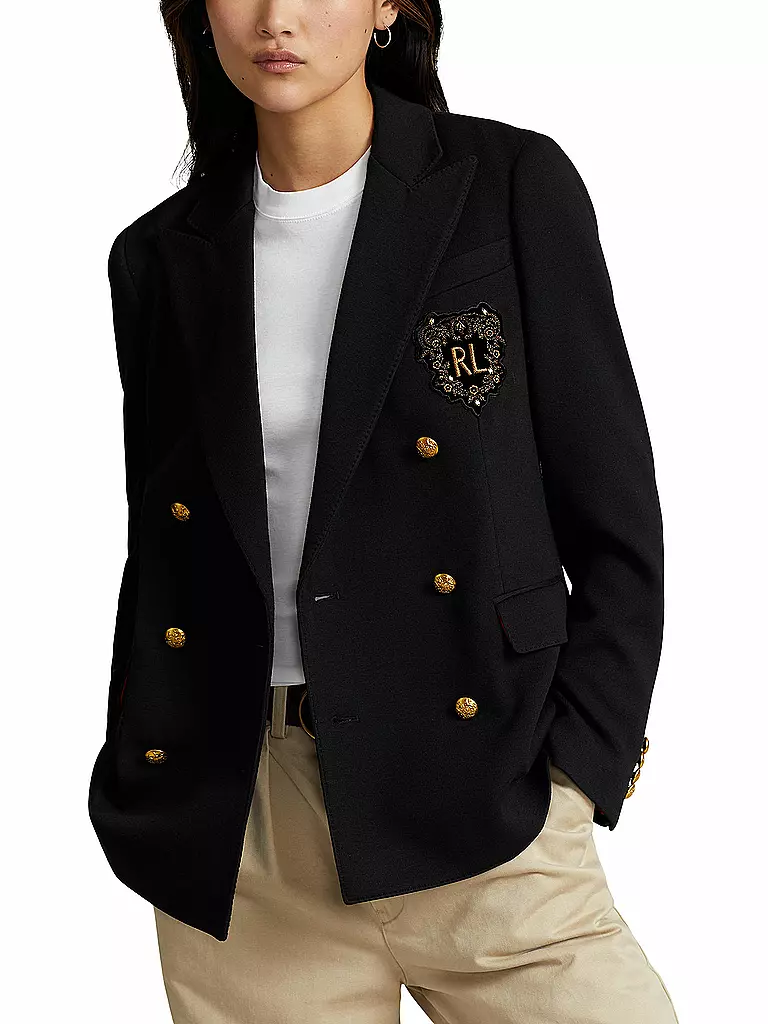 POLO RALPH LAUREN | Blazer  | schwarz