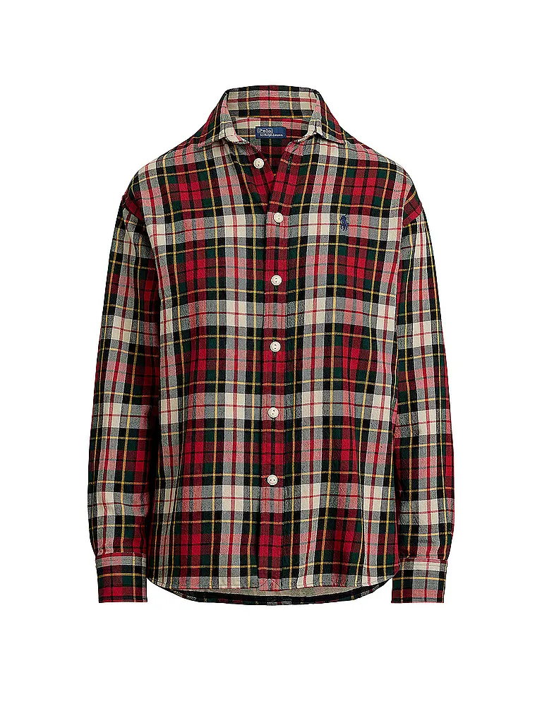 POLO RALPH LAUREN | Bluse  | dunkelrot